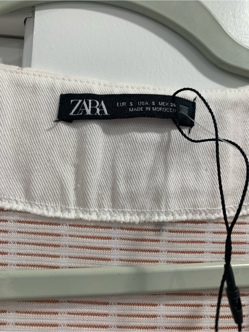 NWOT ZARA stripes kimono artsy Lagenlook vest waist tie size Small oversized - Picture 2 of 5